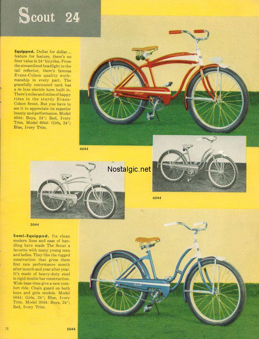 1954 Evans Colson Catalog Picture 15 Dave's Vintage Bicycles